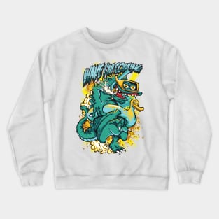 Alien T-Shirt Design Crewneck Sweatshirt